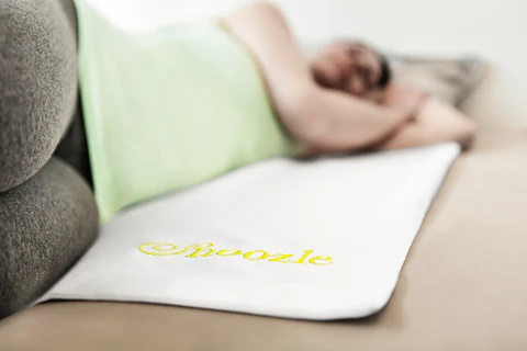 Snoozle Slide Sheet in use